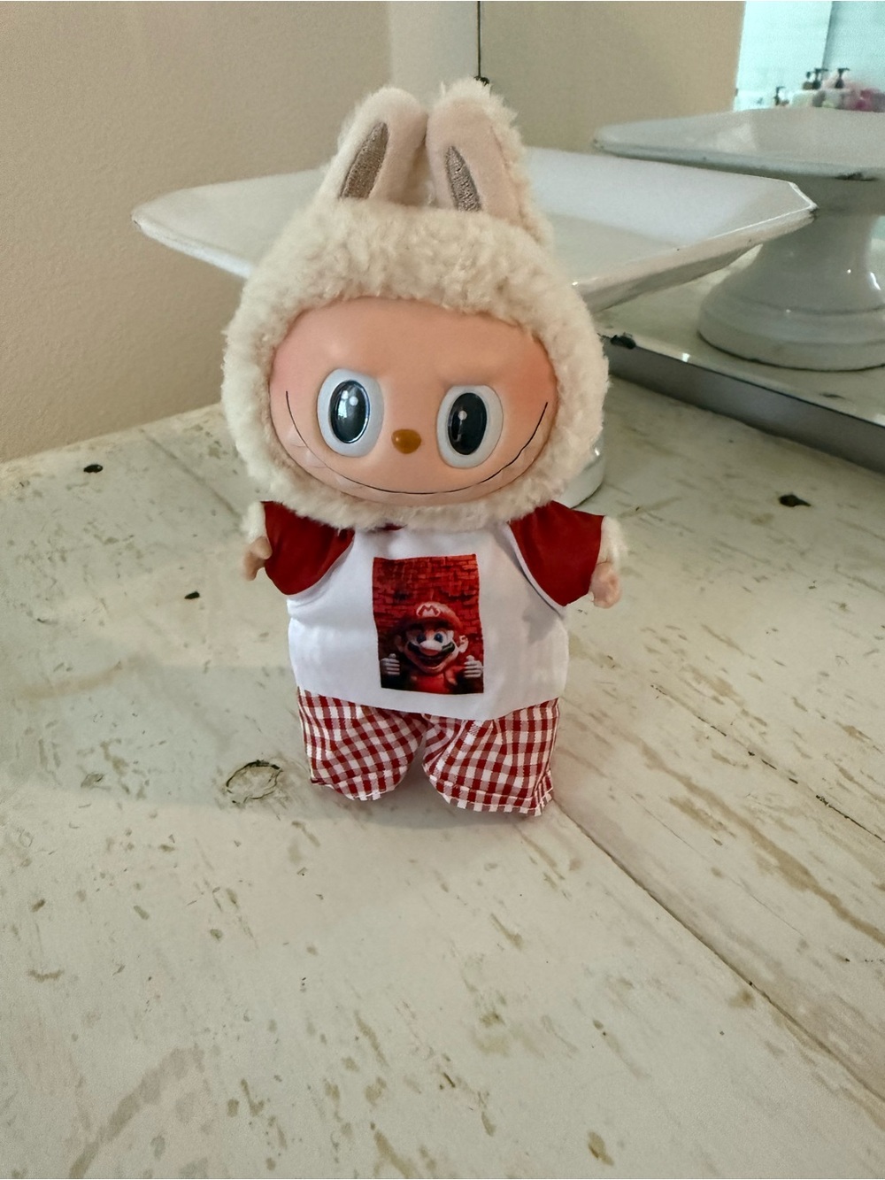 Labubu 2 piece Outfit Mario